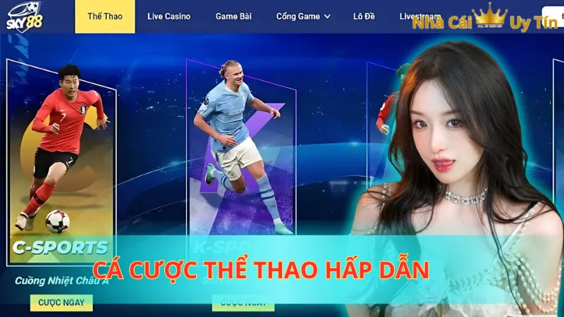 Cá cược thể thao hấp dẫn